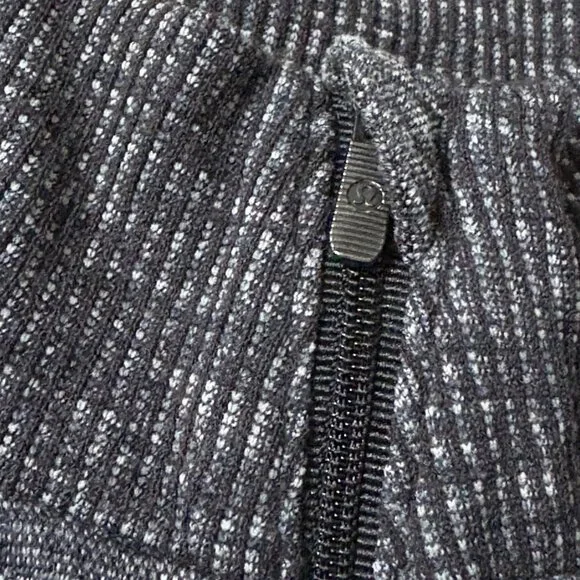 Lululemon Swiftly Wool 1/2 Zip Hoodie Heather Teal Merino Wool Long Sleeve Top 2 - Picture 4 of 9